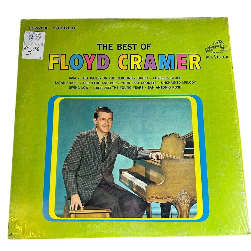 Vintage Vinyl record The Best of Flowd Cramer 1964